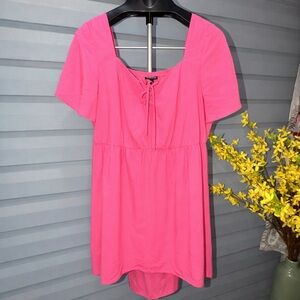 Torrid Bright Pink Blouse